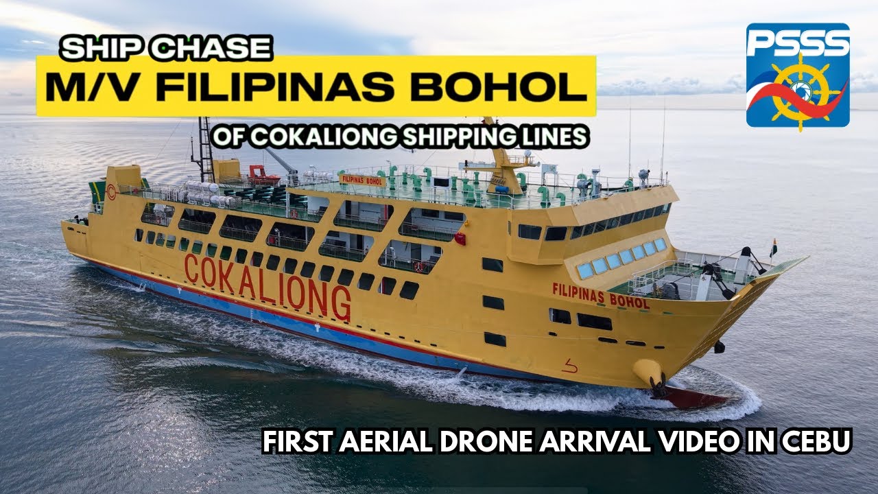ПОГНАЛИСЬ ЗА КОРАБЛЕМ | Видео о первом прибытии судна Filipinas Bohol компании Cokaliong Shipping...