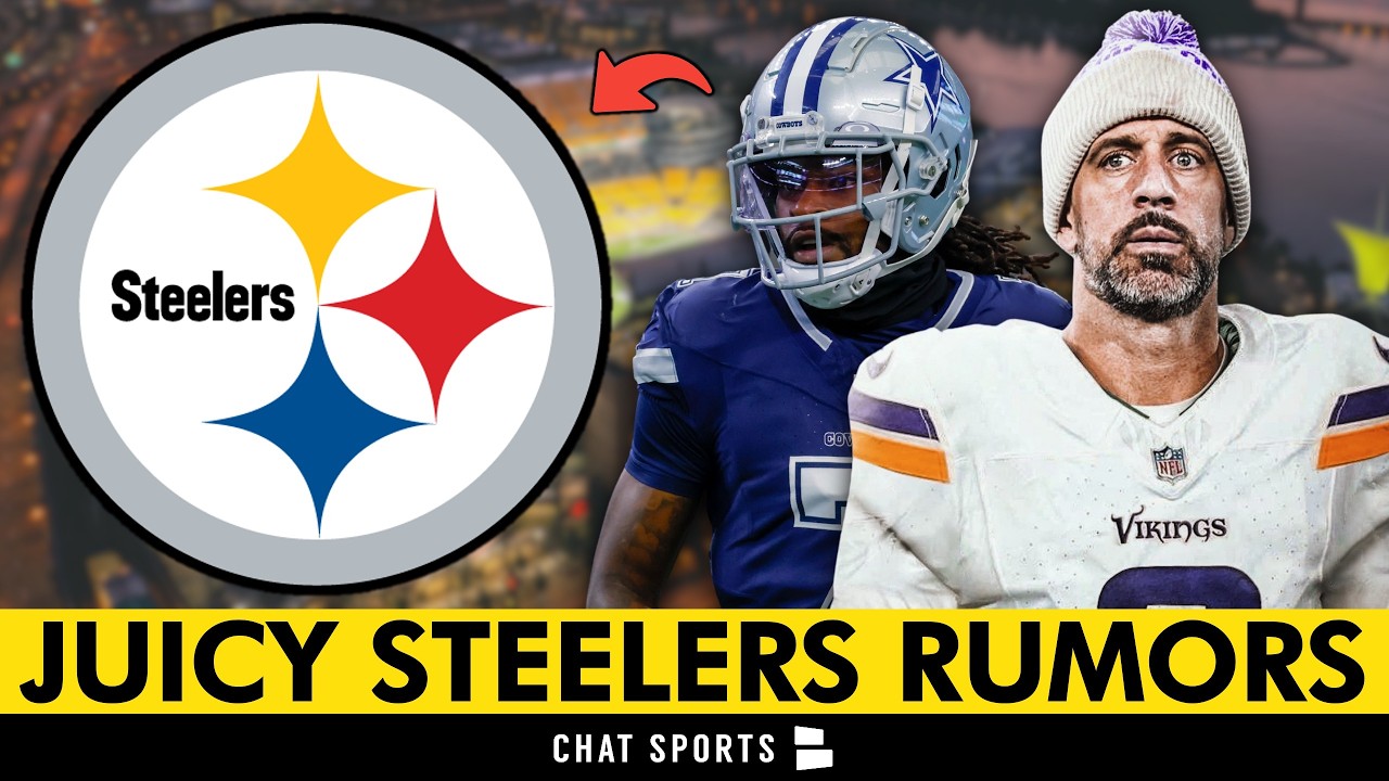Steelers Rumors: SIGN Trevon Diggs In Free Agency? + Aaron Rodgers LEAVING Pittsburgh For Minnesota?