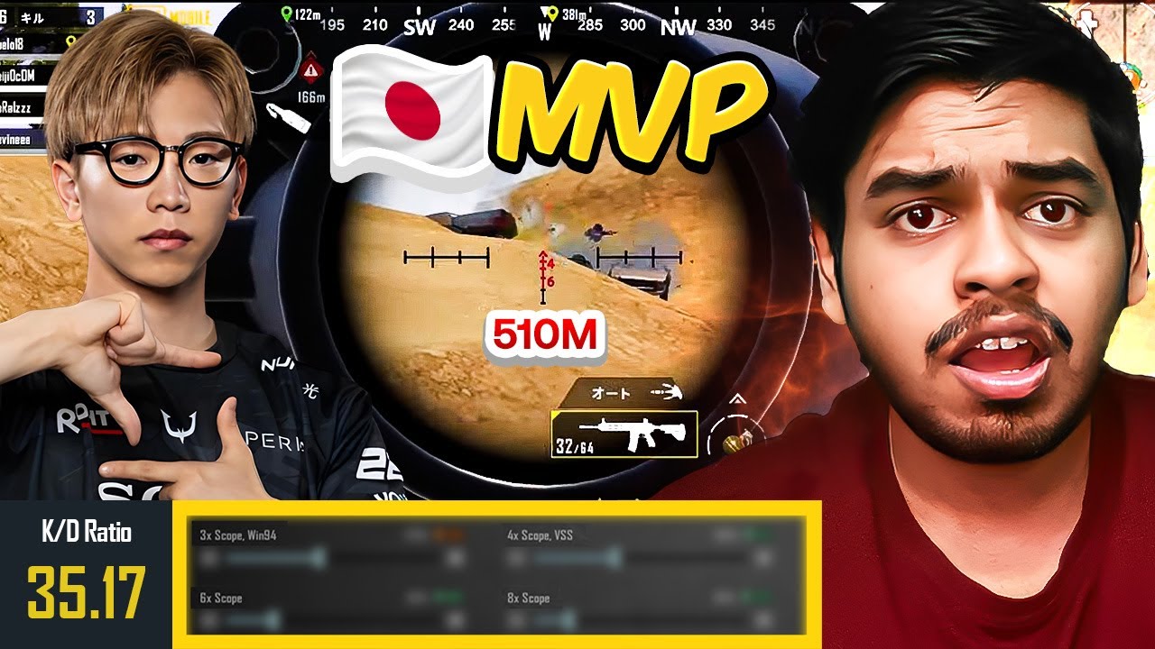 ВЕЛИЧАЙШИЙ В МИРЕ MVP-завоеватель? PMGO Japan ReijiOcO ЛУЧШИЕ МОМЕНТЫ В PUBG Mobile