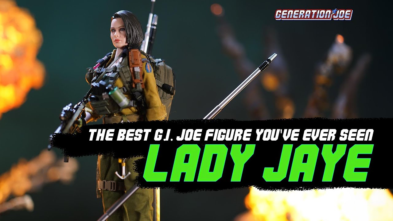 The Best G.I. Joe Figure you've ever seen: Custom 1/6 Scale Lady Jaye