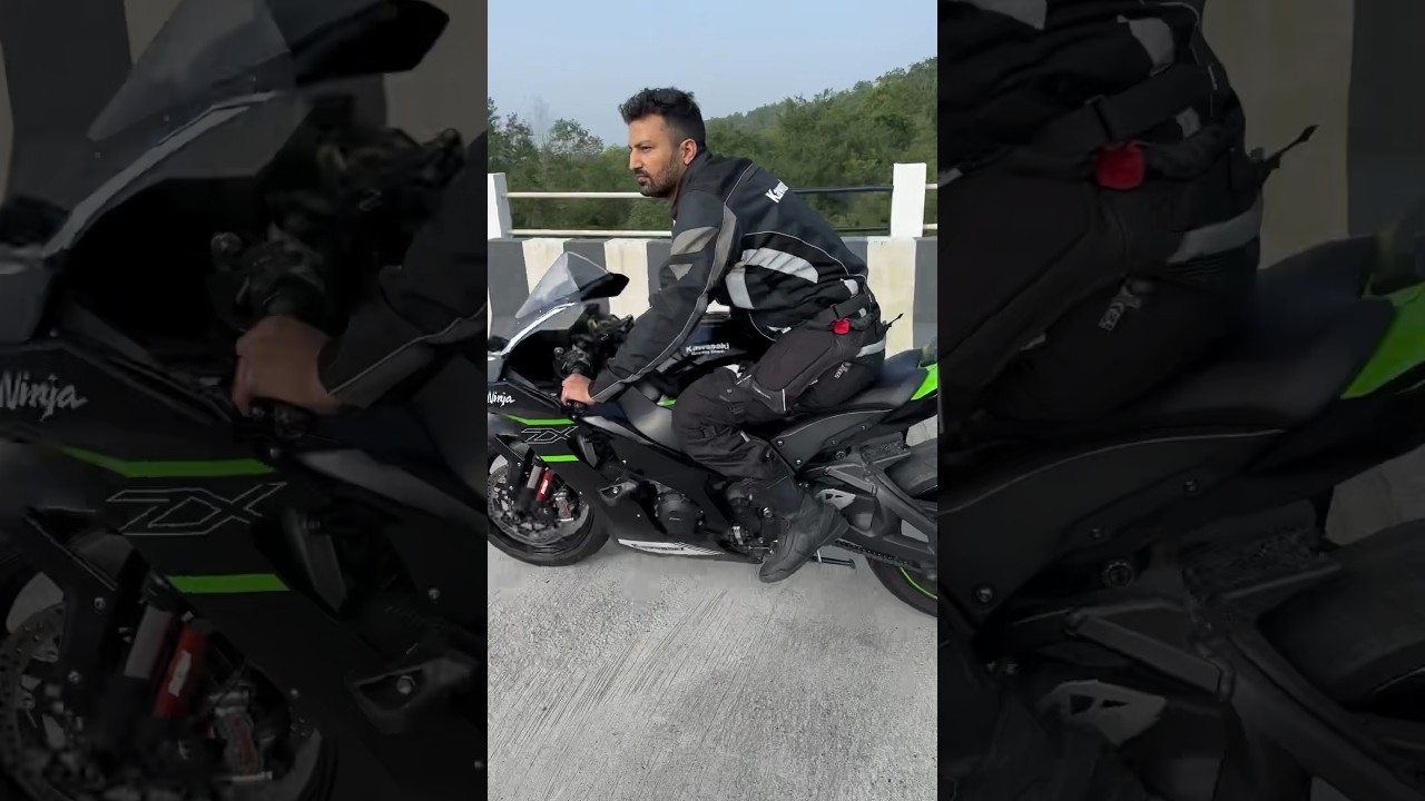 Kawasaki Ninja Zx10R newly Launch 2024 edition 😍 1st in india #zx10r #shorts #automobile #kawasaki