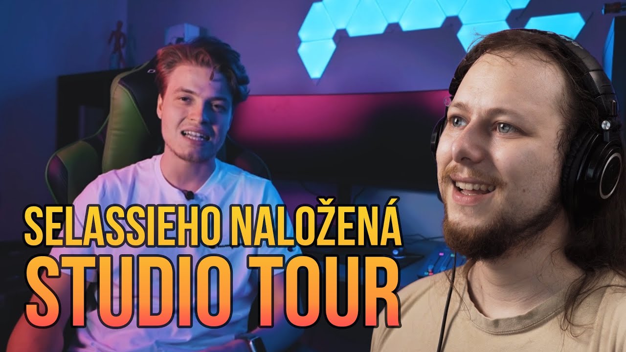 Selassieho naložen&eacute; studio tour