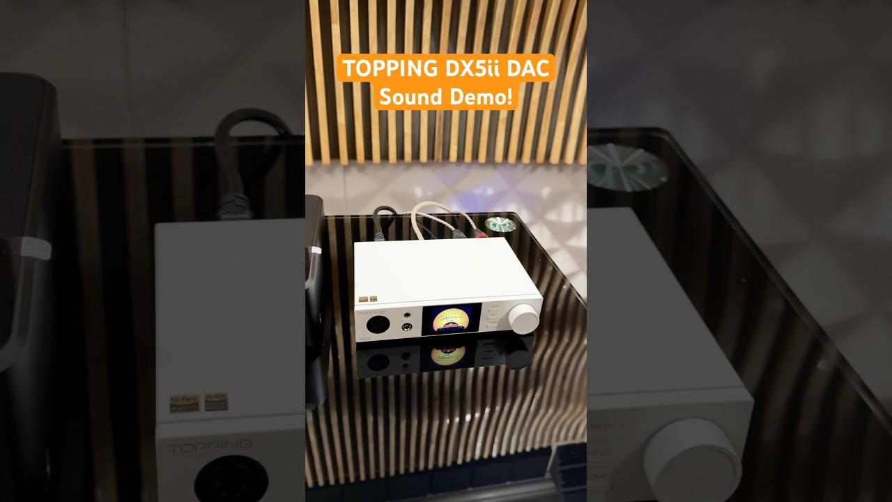 TOPPING DX5ii DAC (Sound Demo)! #topping #dx5ii #toppingdx5iidac