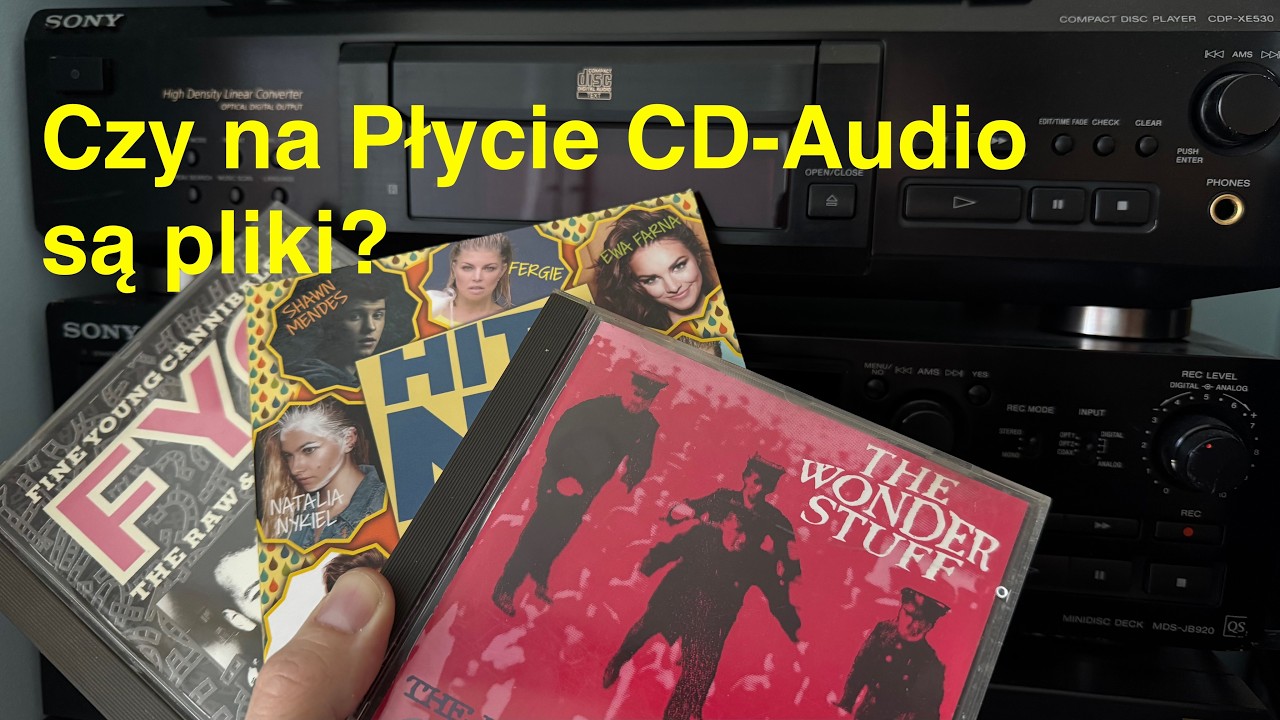 Czy na płycie CD Audio są PLIKI? Testuję 4 generacje laptopów (1995-2025)