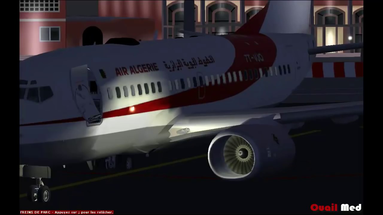 Boeing-736 From Adrar airport DAUA to Algiers airport DAAG