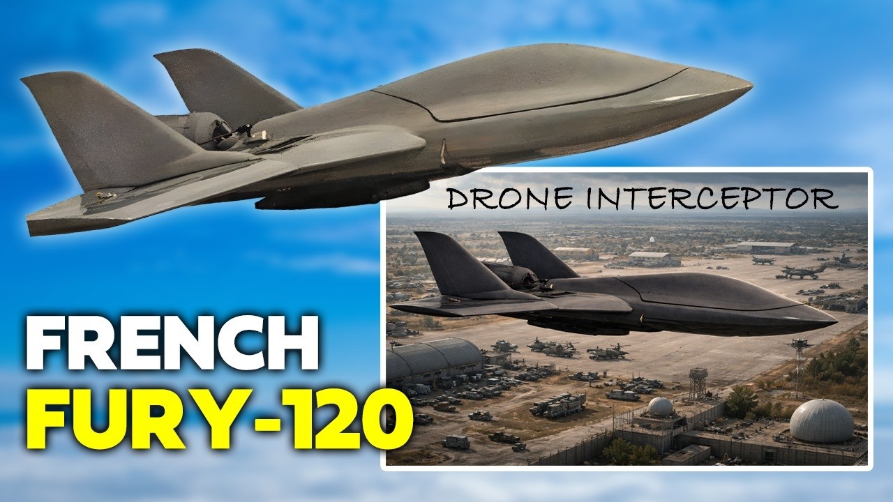 Французский Meca Fury 120 &mdash; первый в Европе реактивный беспилотный истребитель-перехватчик: объяс...