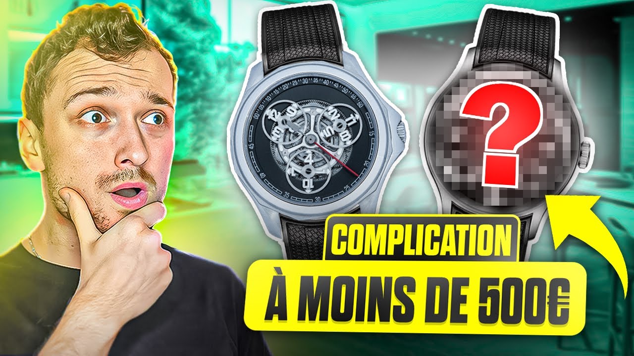 Des montres à complication à moins de 500€ ! Omnis