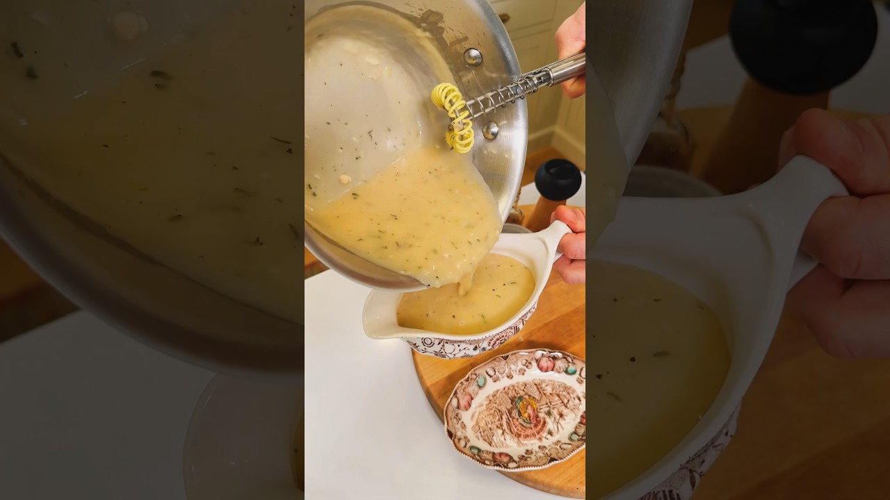 This delicious gravy does not need any pan drippings for AMAZING flavor! 