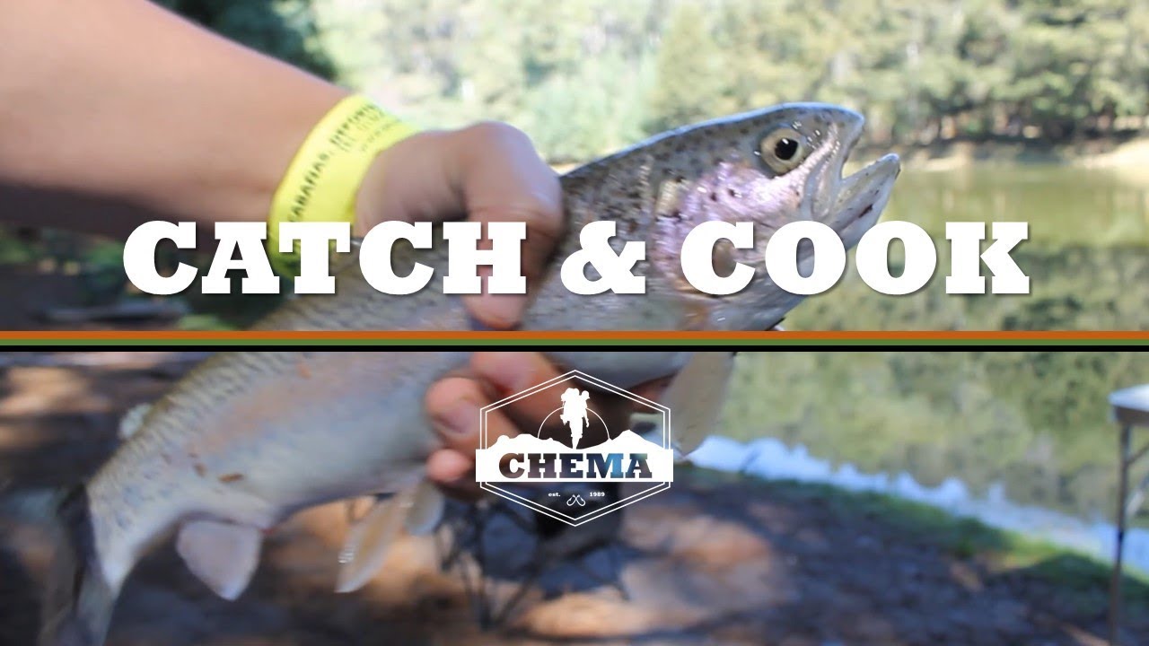 Pesca y cocina  | Trucha frita en Río Frío