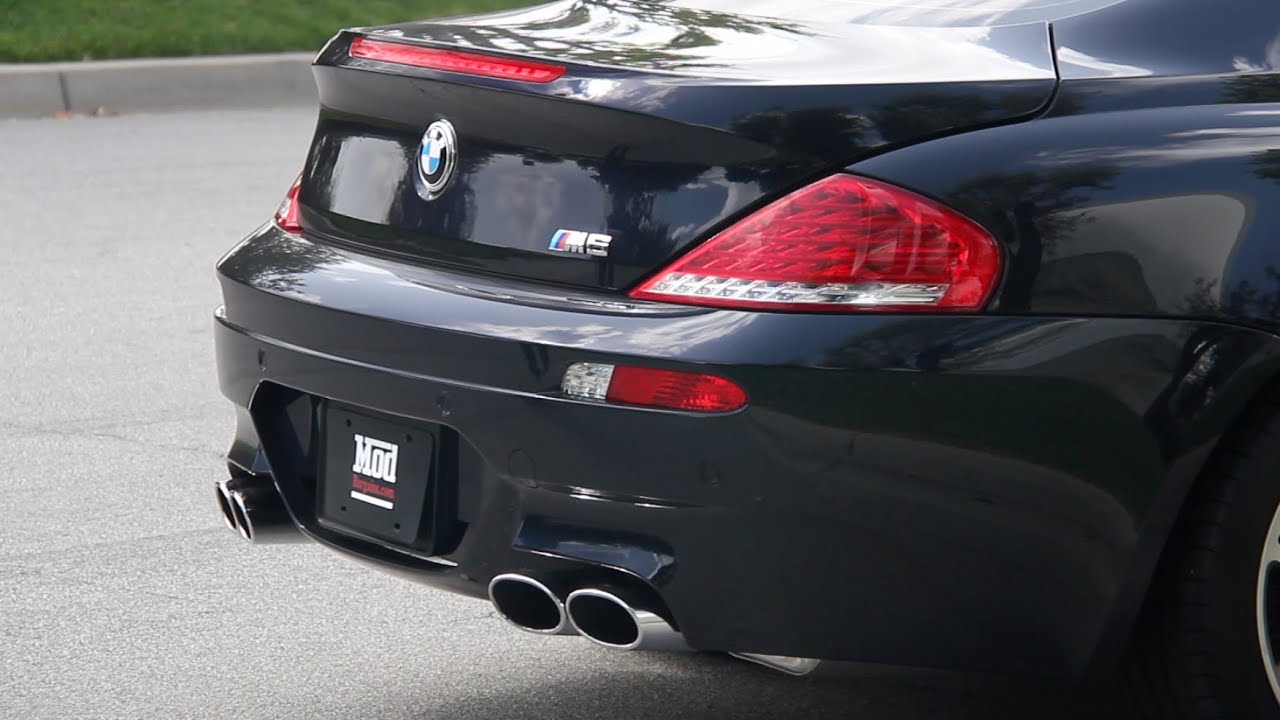 2010 BMW M6 gets Eisenmann Race Exhaust