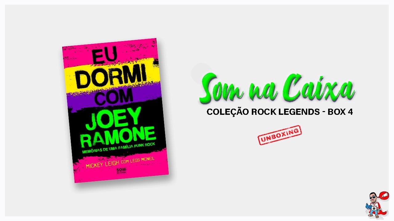 Unboxing Clube Som Na Caixa (Rock Legends) - Box 4 | Pitadas do Sal  