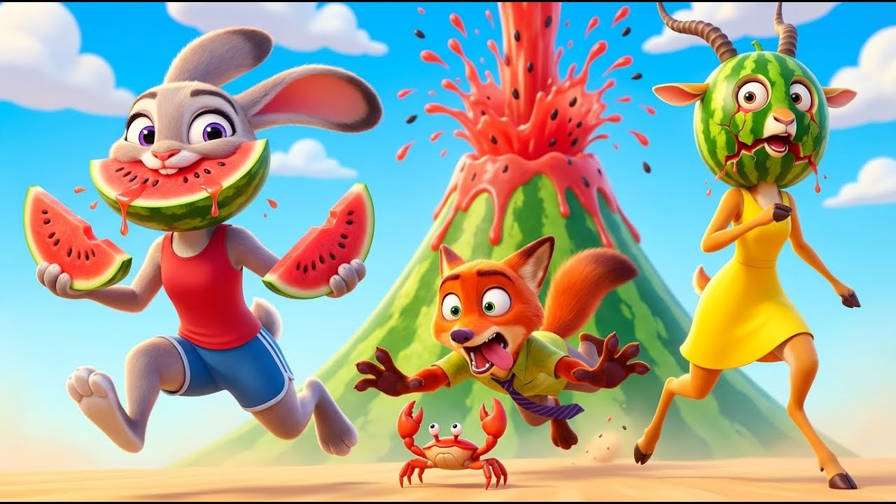 WATERMELON WARS 🍉🔥ONE BITE STARTED A GLOBAL DISASTER! (3D Animation)