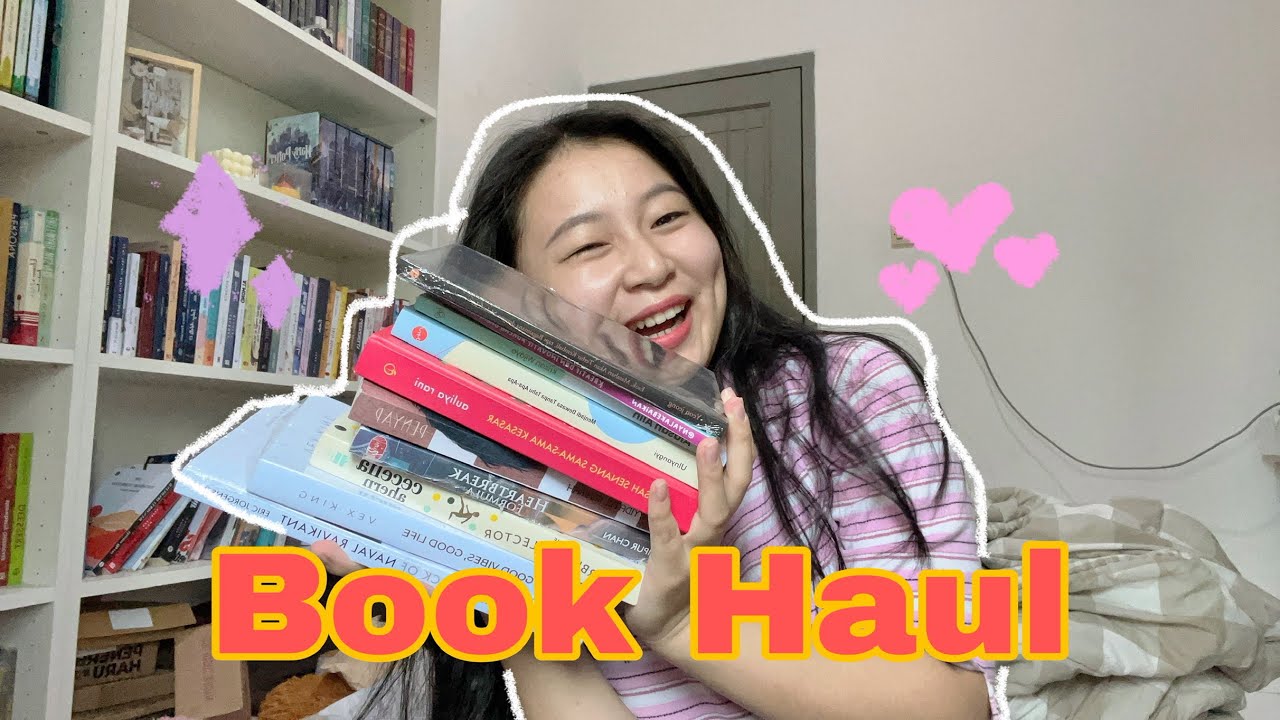 Kebanjiran buku baru Book Haul 2022 - Unboxing bookmail | Booktube Indonesia