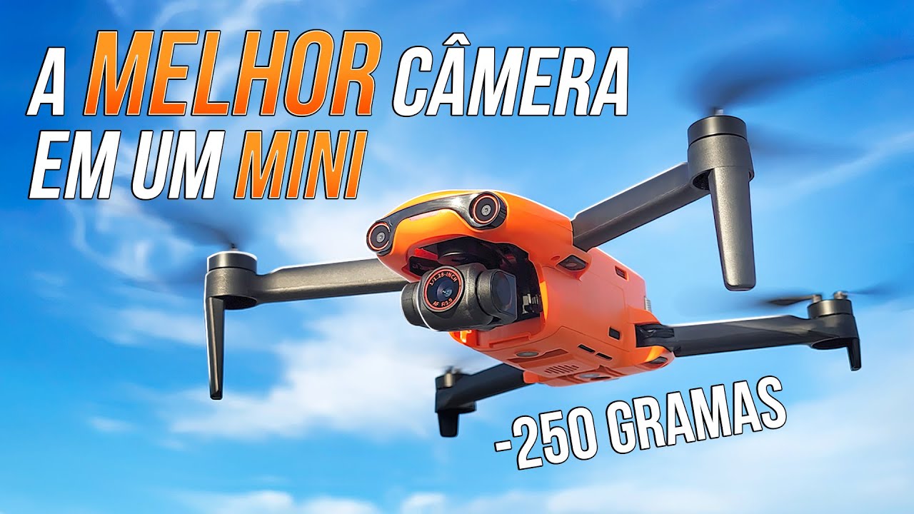 ANÁLISE do Autel EVO NANO+,  principal concorrente do DJI Mini 3 Pro