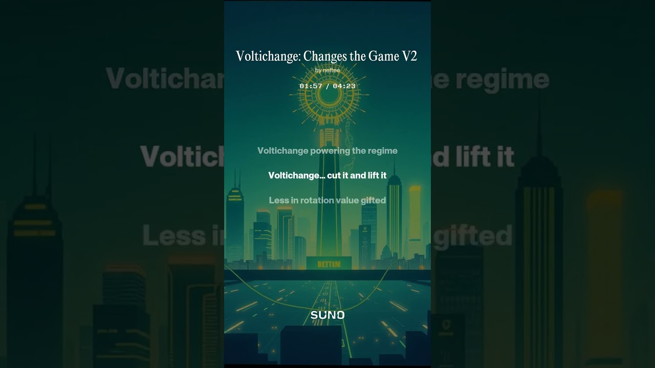 Voltichange: Changes The Game V2 Voltinu.in Crypto Music Join The Voltarmy Like & Subscribe 