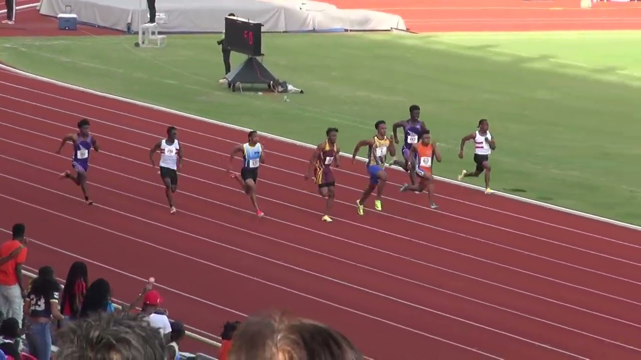 28/02/2026 100m U20 Final TTO CARIFTA trials