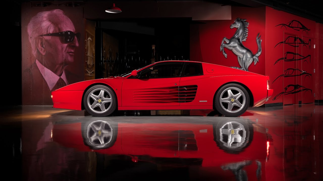 2:27 minutes of artistic 512TR Ferrari photography