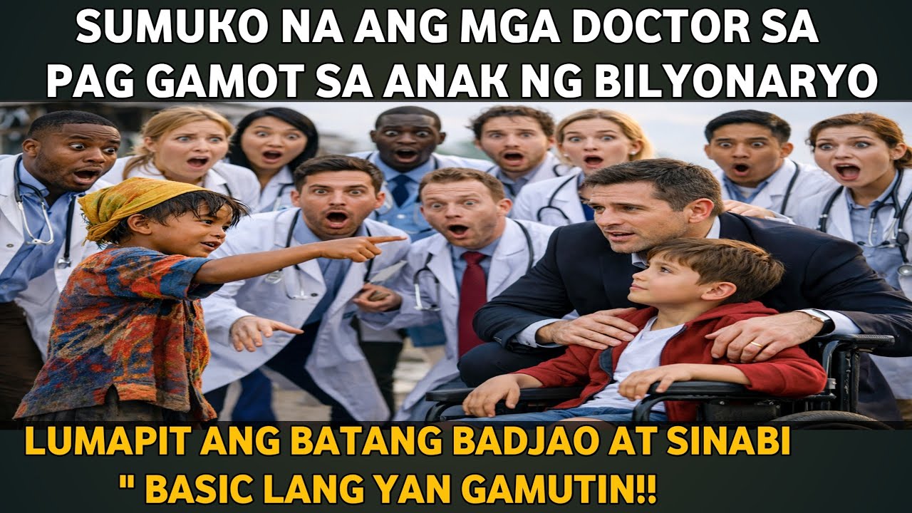 Batang Badjao Na Hinamak Ng doctor.. malupit pala na mang gagamot!! GRABE!!