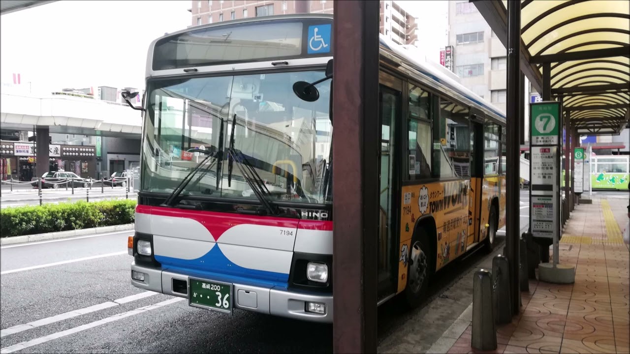 【走行音】群馬バス  PKG-KV234L2 高回転