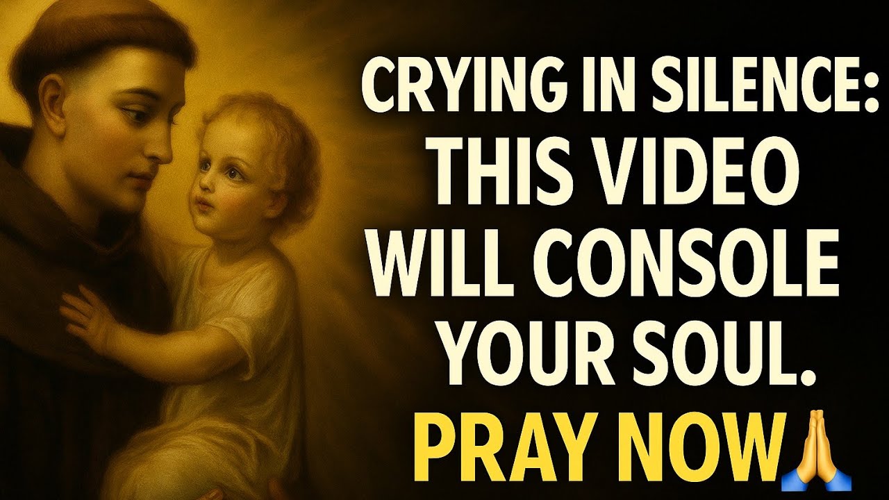 🙏MIRACLE PRAYER TO SAINT ANTHONY OF PADUA | LISTEN TO THIS PRAYER JUST ONCE AND OBTAIN YOUR MIRACLES
