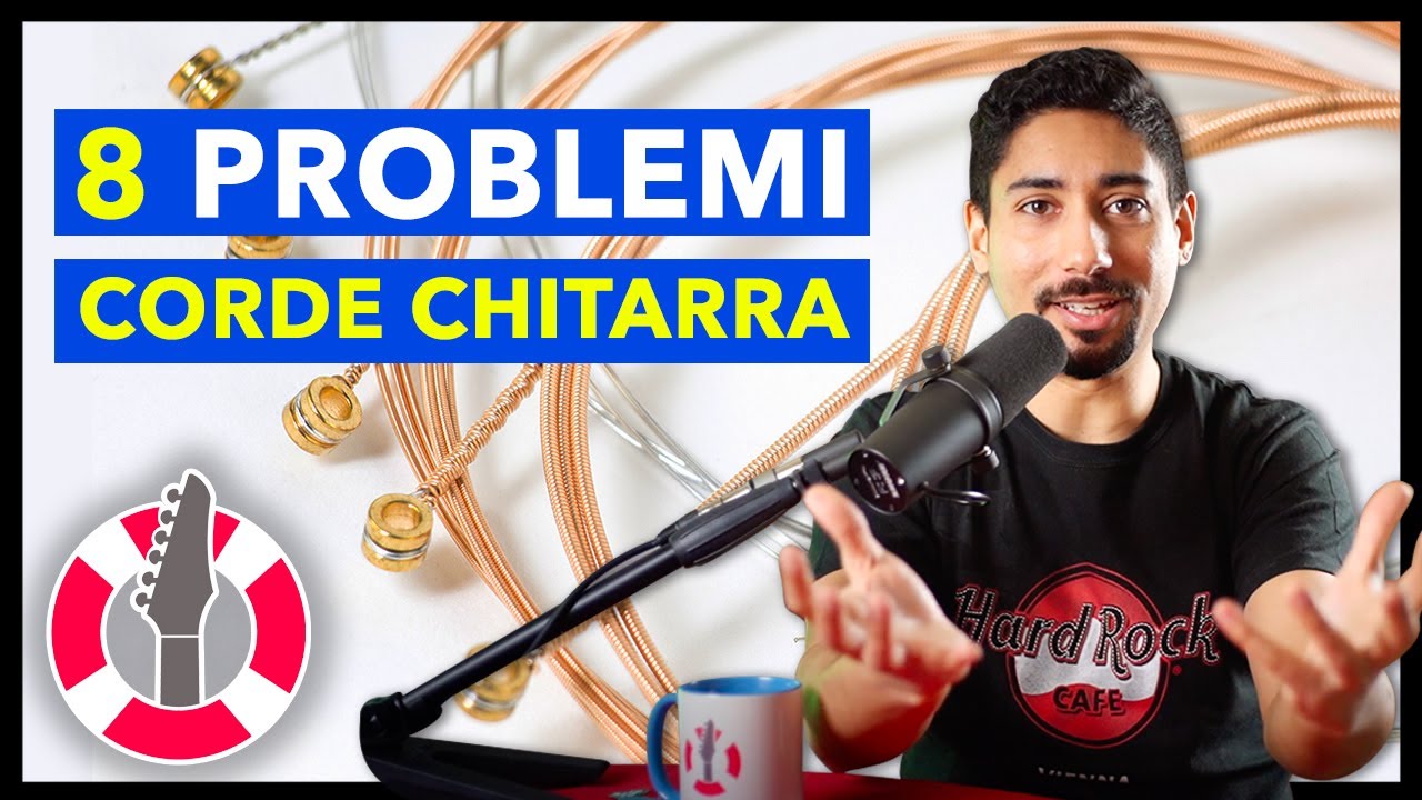 8 GRAVI PROBLEMI che risolverai CAMBIANDO LE CORDE | Lezioni di Chitarra ☕ SOS 026