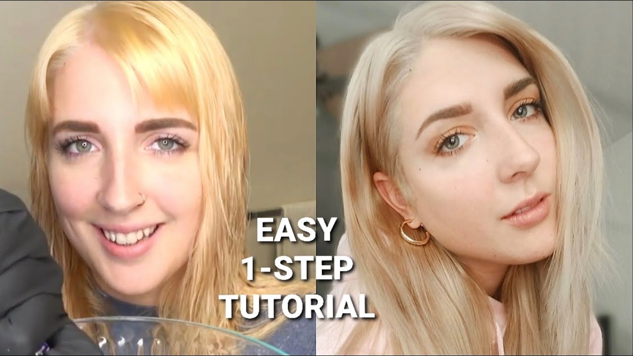Тонирование с помощью Wella Color Charm T18 (самый светлый пепельно-русый)