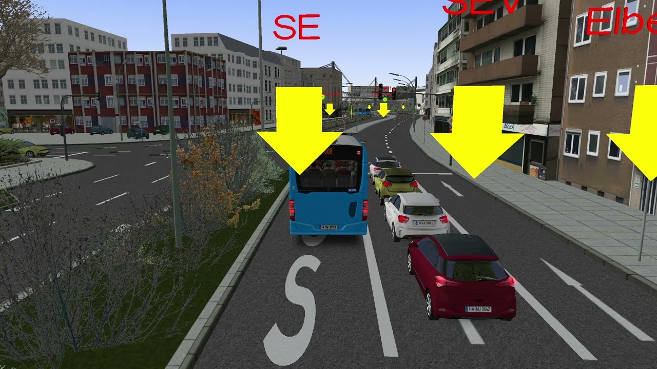 Omsi-2 ZUM ERSTEN MAL DIE LINIE 608!!!