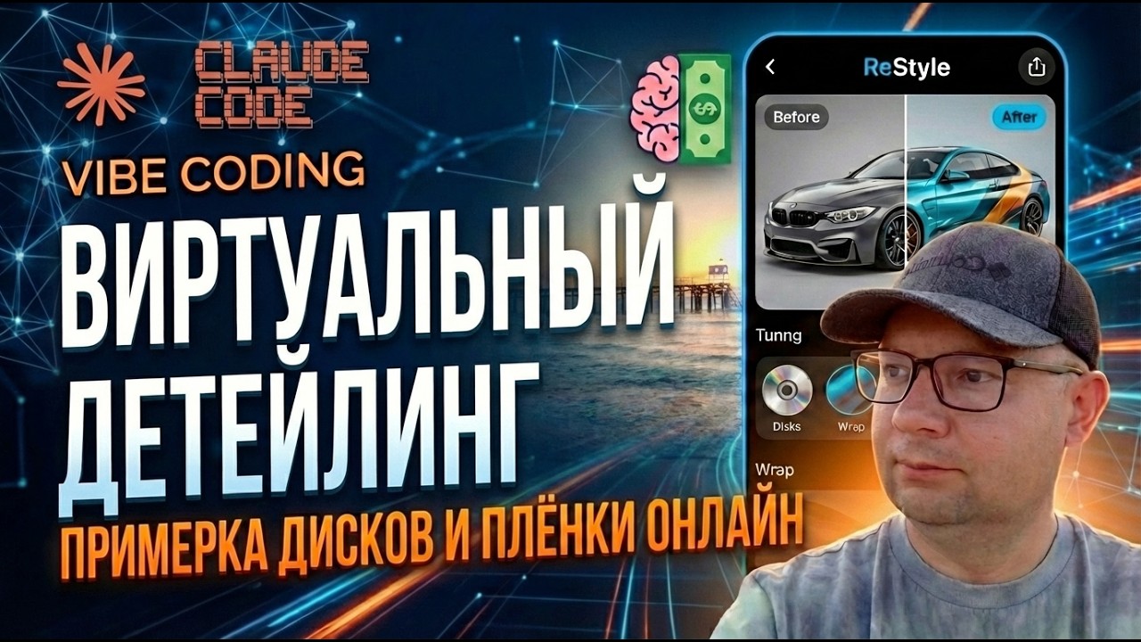 Vibe Coding: Создал AI-приложение для тюнинга и детейлинга авто