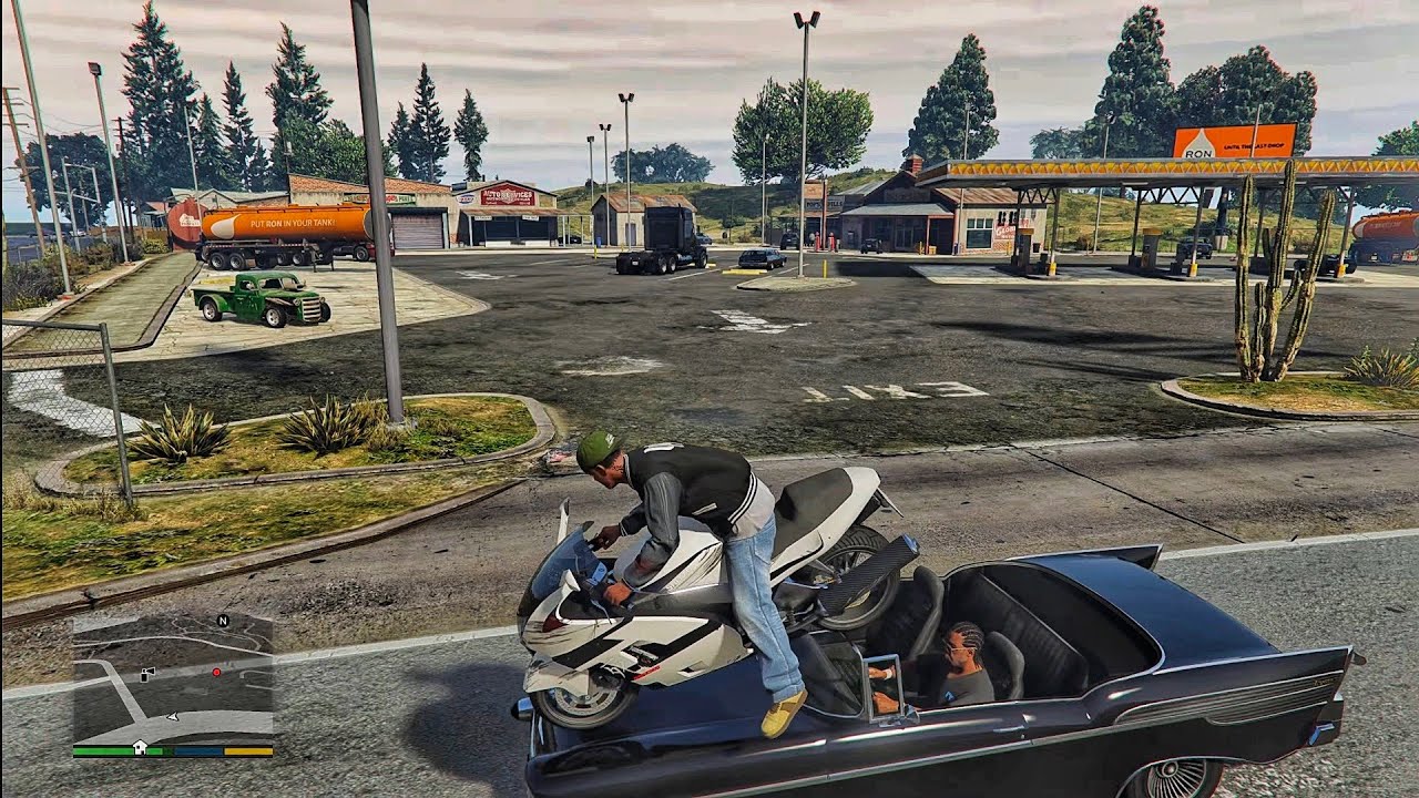 Grand Theft Auto V PS5 Free-roam Gameplay #1664