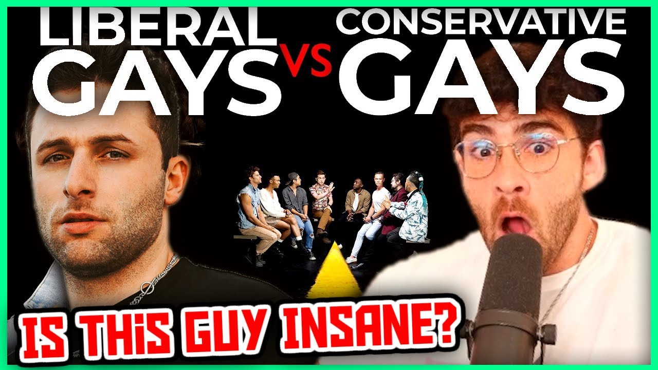 Conservative vs Liberal Gays | Hasanabi Reacts to Jubilee ft. AustinShow