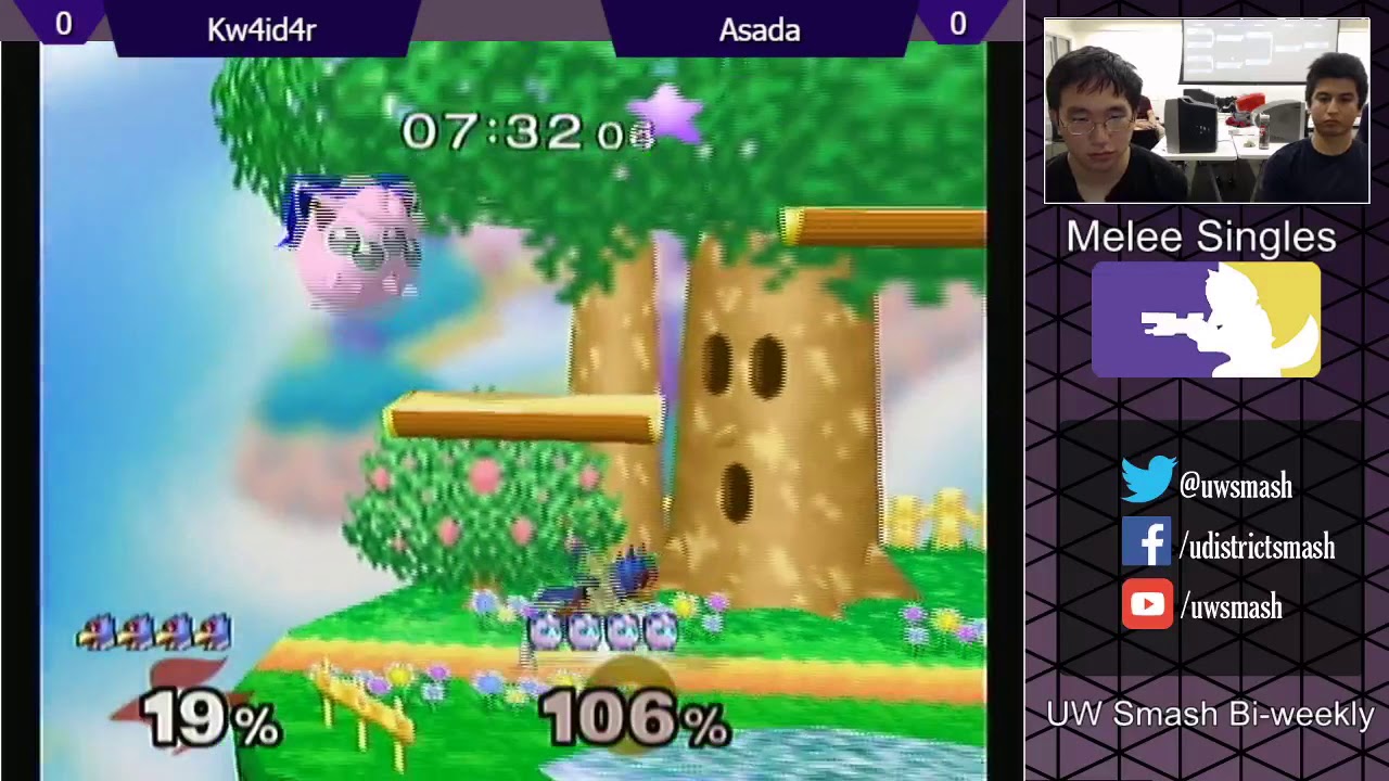Furniture (Jigglypuff) Vs Connect4Master (Falco) - UW Smash