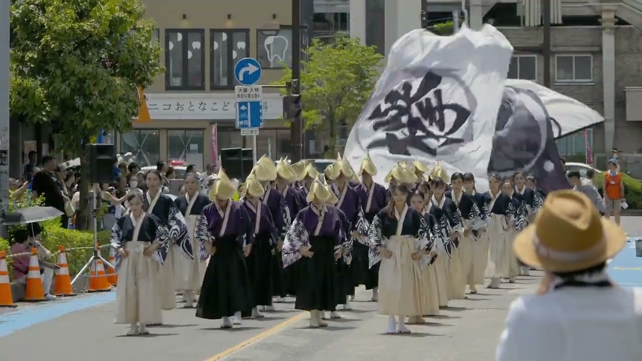 若欅-wakakeyaki-[義を経て、一蓮托生]＠浦和よさこい2024(東口A会場)