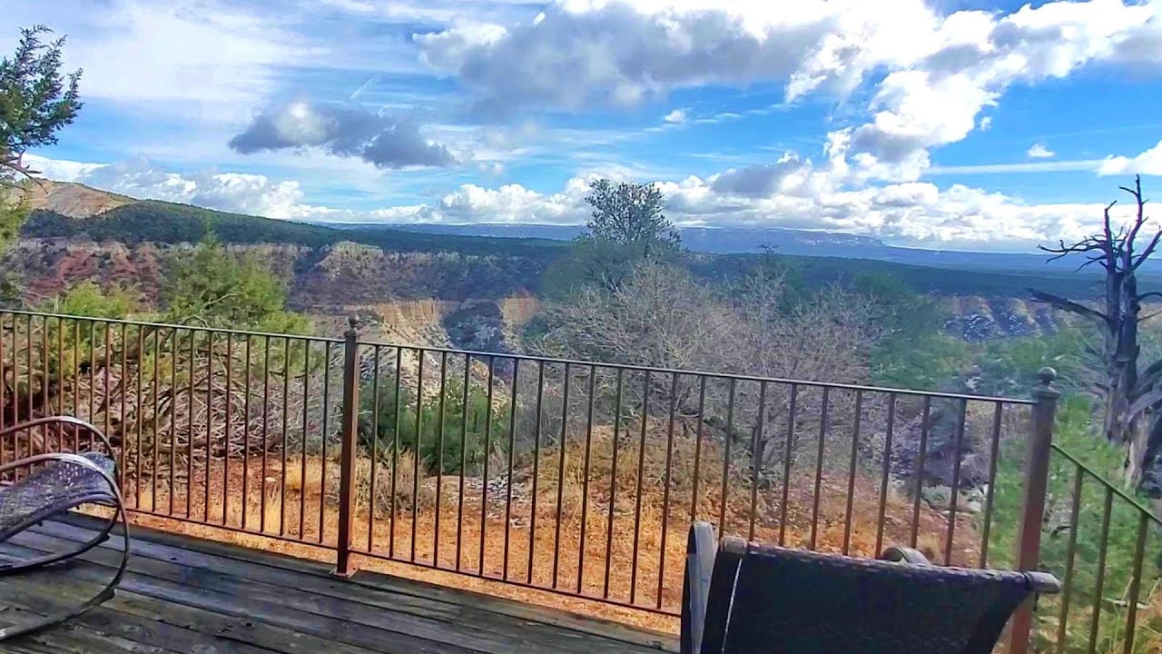 Zion Mountain Ranch, Utah! Tour a cabin with an AMAZING view, the Rim Cabin!