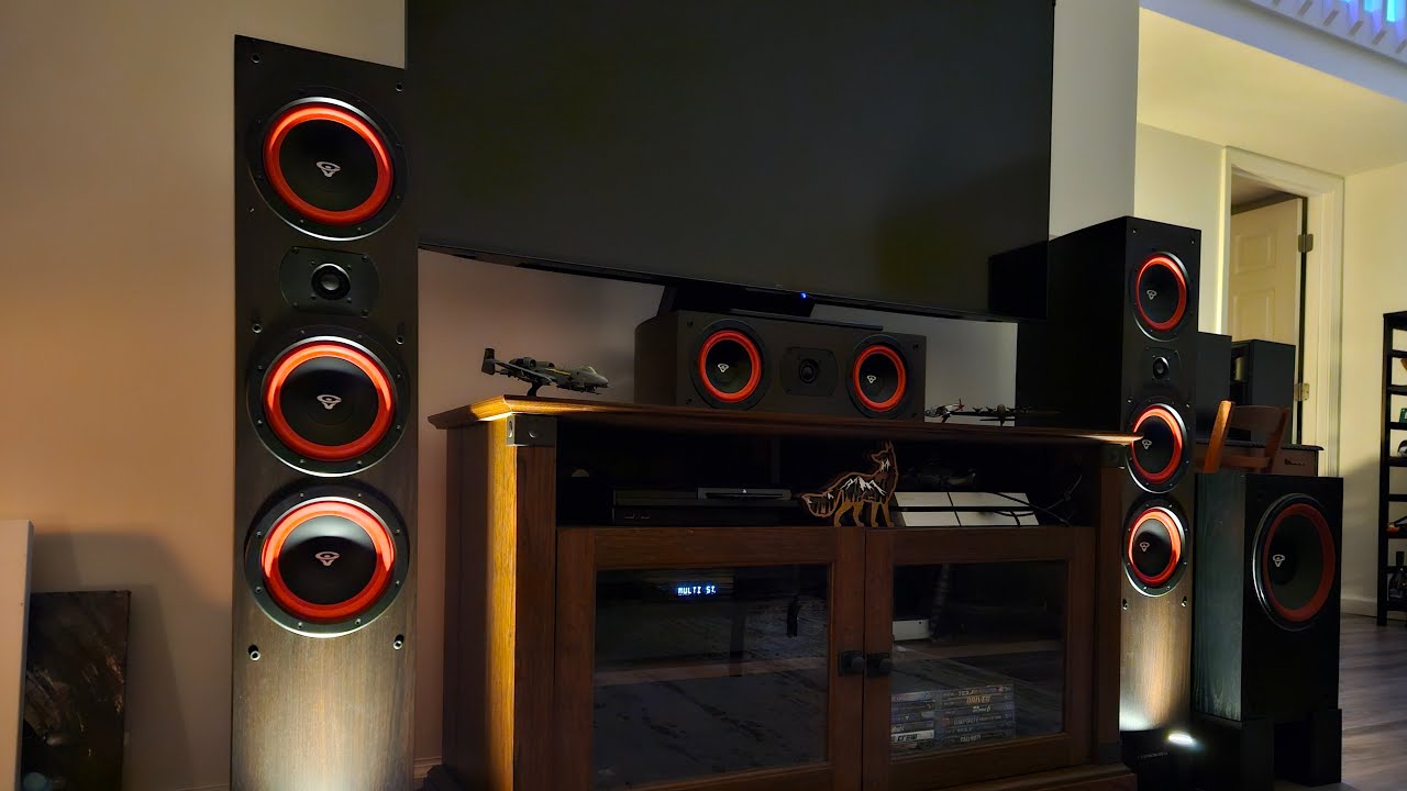 Cerwin Vega LA365 Unboxing and Overview with Sound Demo