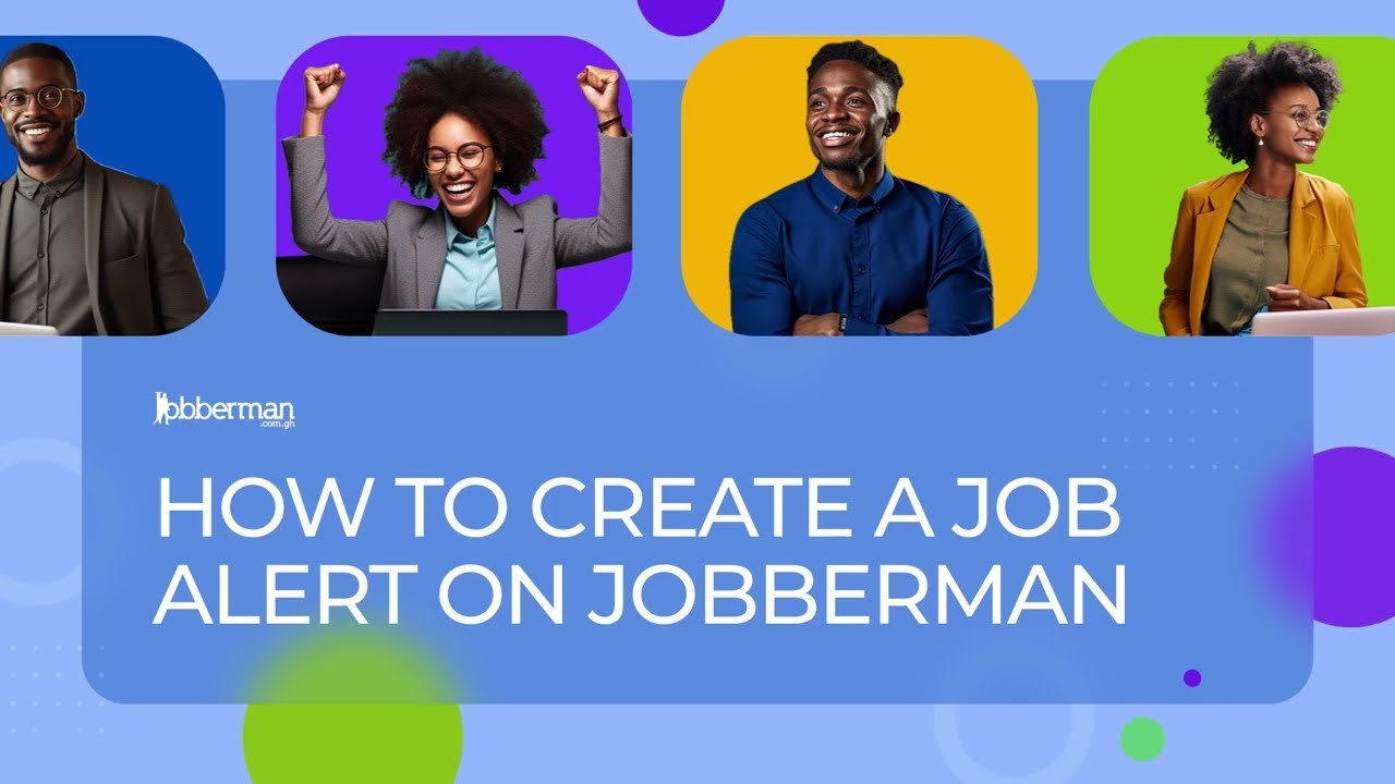 How to Create a Job Alert on Jobberman
