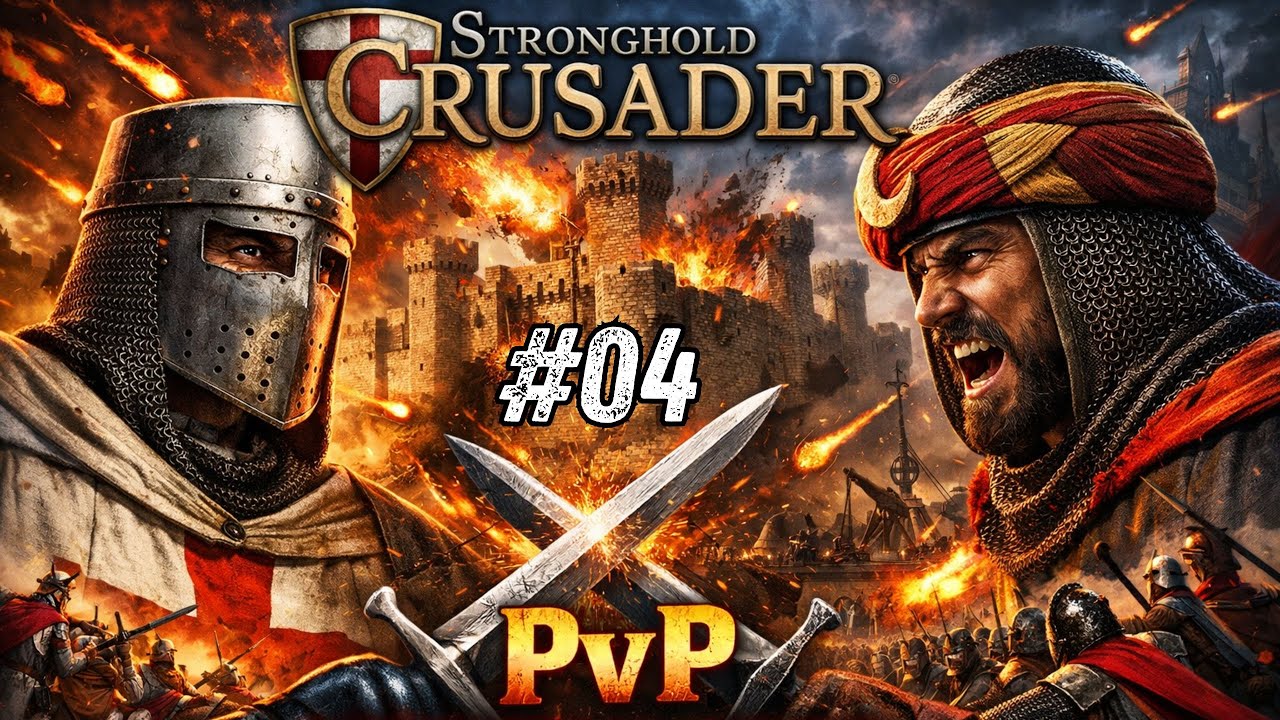 PvP Multiplayer I #04 I Stronghold Crusader - Definitive Edition