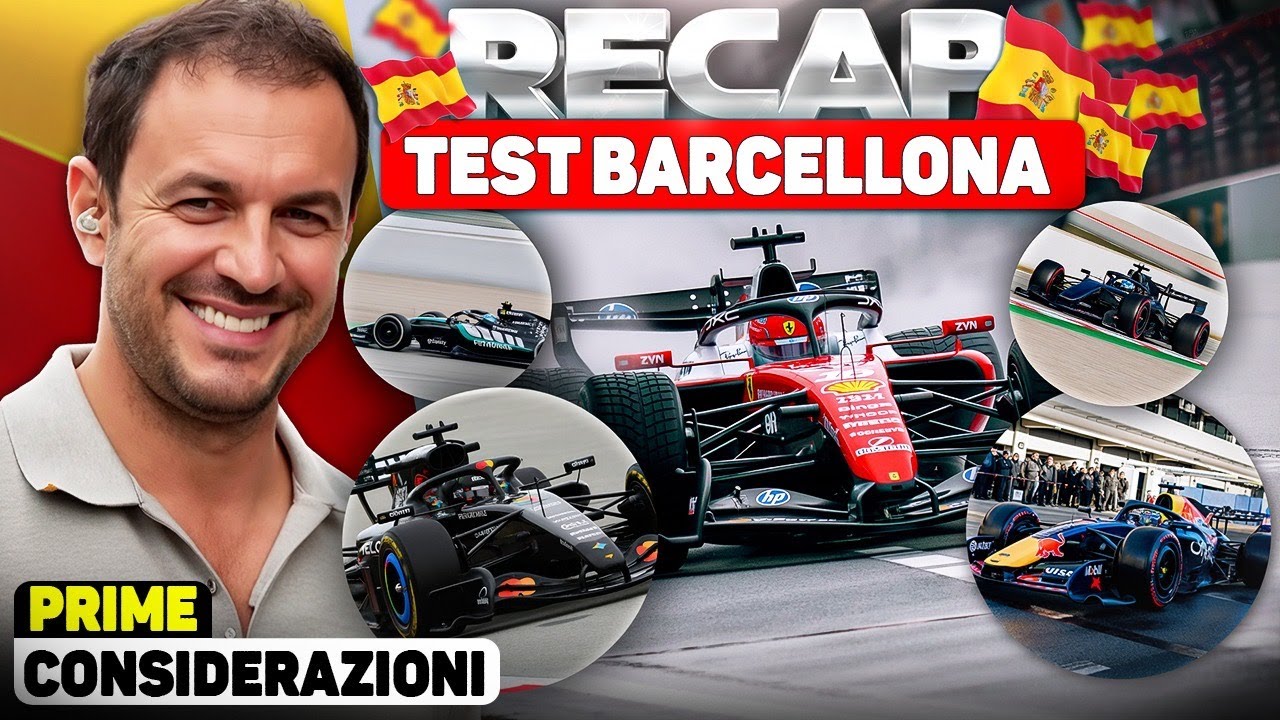 Shakedown F1 a Barcellona: Mercedes vola, Ferrari convince e qualcuno è già in difficoltà