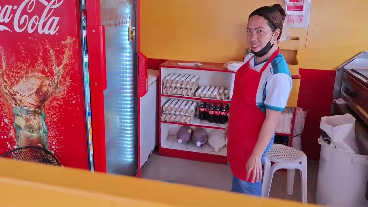 Обед с гагарой на Бохоле в другой день