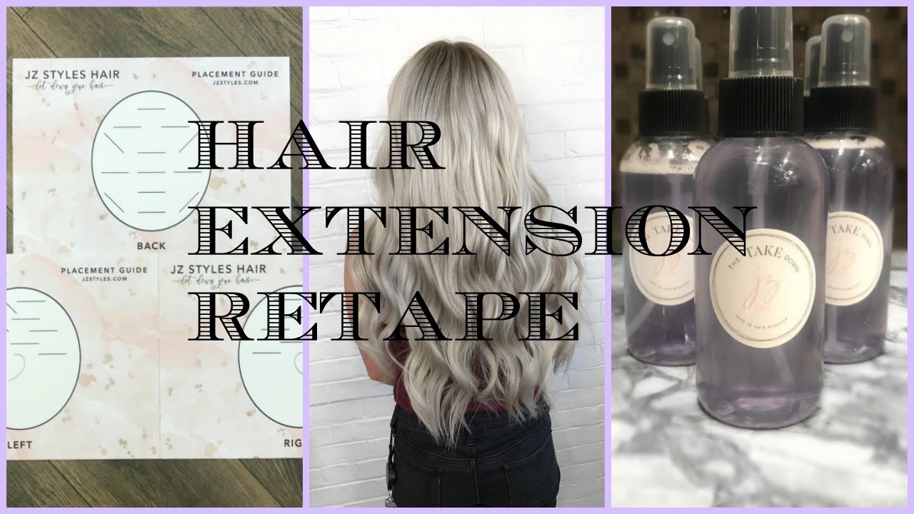 Перемотка наращенных волос: секреты и советы! JZ STYLES HAIR