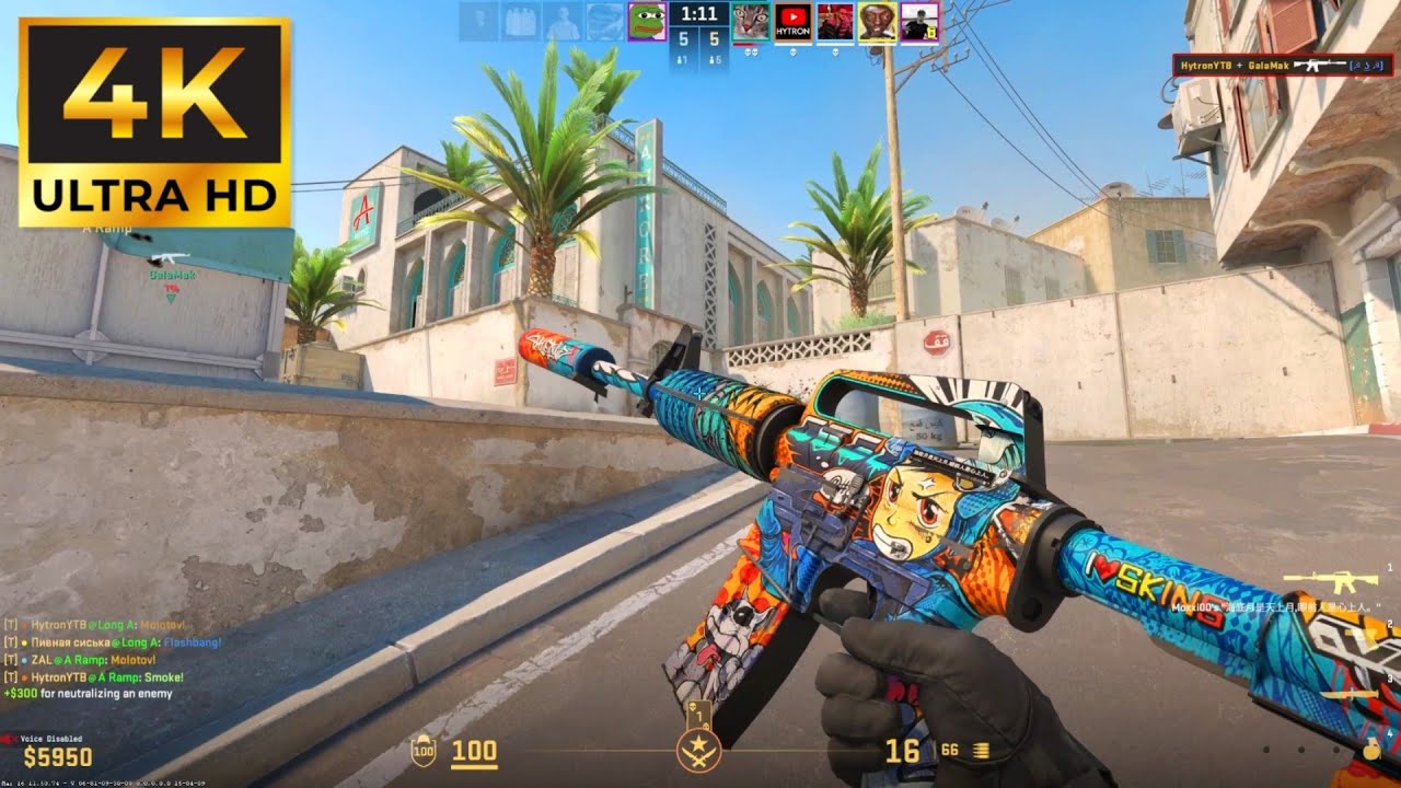 Counter Strike 2 Best Gameplay 4K (No Commentary)