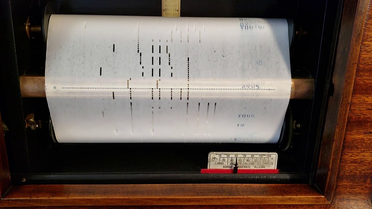 "Singin' In The Rain" on a 1916 Behr Bros. Player Piano