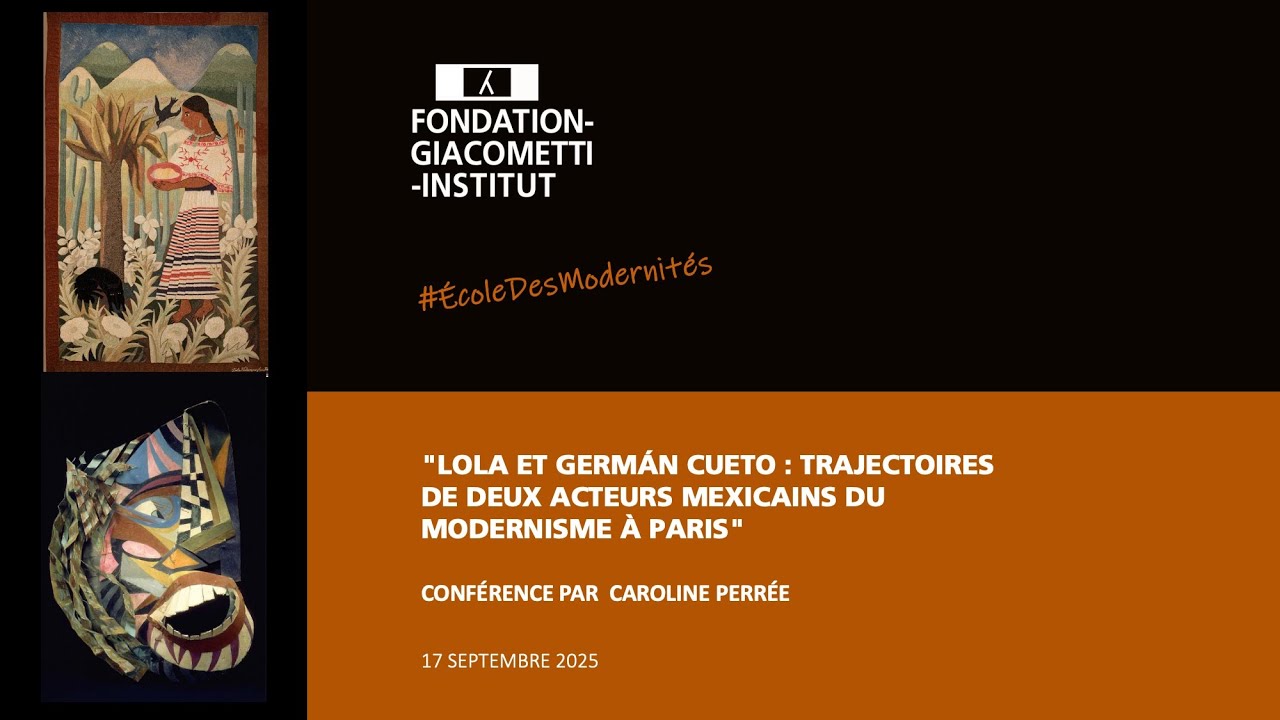 Lola & Germán Cueto: trajectoires de deux acteurs mexicains du modernisme à Paris - Caroline Perrée