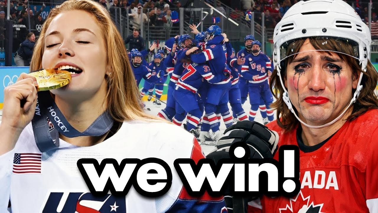 Team USA Humiliates Canada, Wins Hockey Gold 🇺🇸