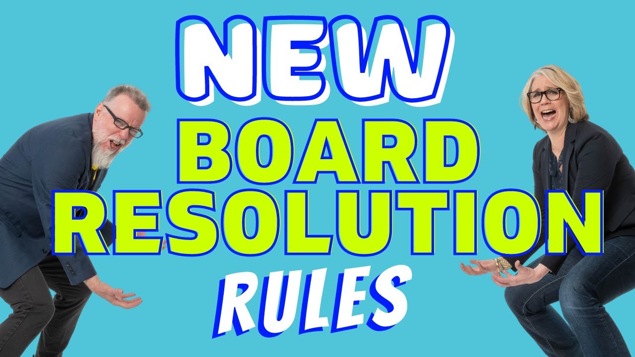 SBA Guidelines | Board Resolution Letter | No SBA Training