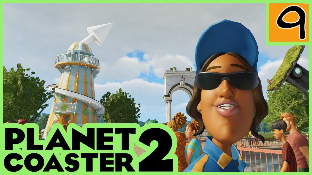 Some House Cleaning in Planet Coaster 2- Ep9