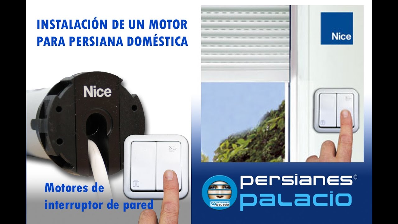 Cómo colocar un motor a una persiana