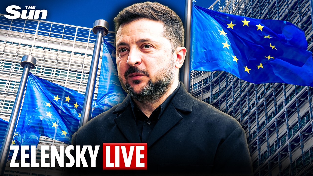LIVE: Zelensky addresses EU leaders during crucial roundtable in Brussels