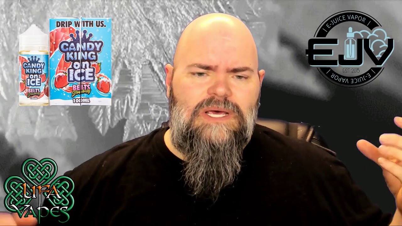 Strawberry Belts On Ice by Candy King E-Juice Review