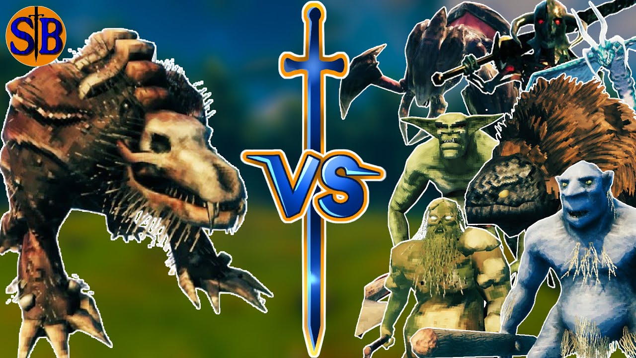 NEW Vile vs Every Mob | Valheim Mob Battle