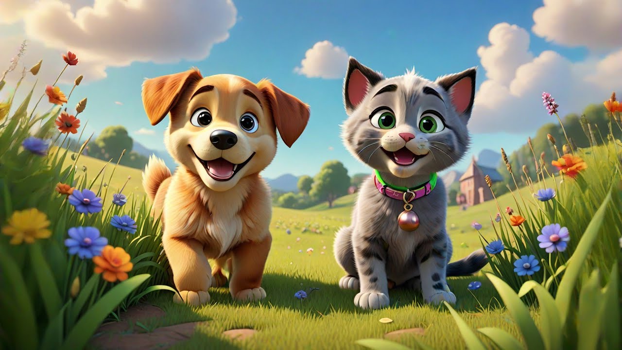 Puppy’s Fun in the Sun | Summer Song for Kids | Animal Rhymes and Baby Songs